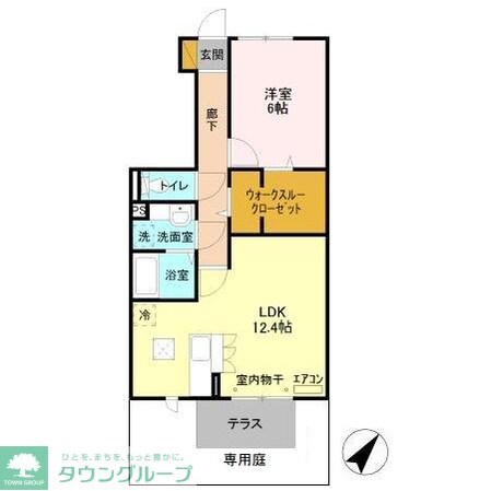 マルモガーデンハウスの物件間取画像